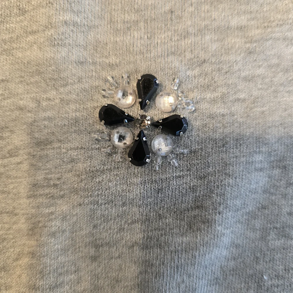 Saks Fifth Avenue Black Label Gray Knit Top - Picture 4 of 8